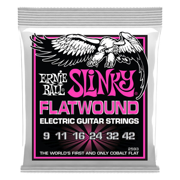 Ernie Ball 2593 Super Slinky Flatwound 009-042