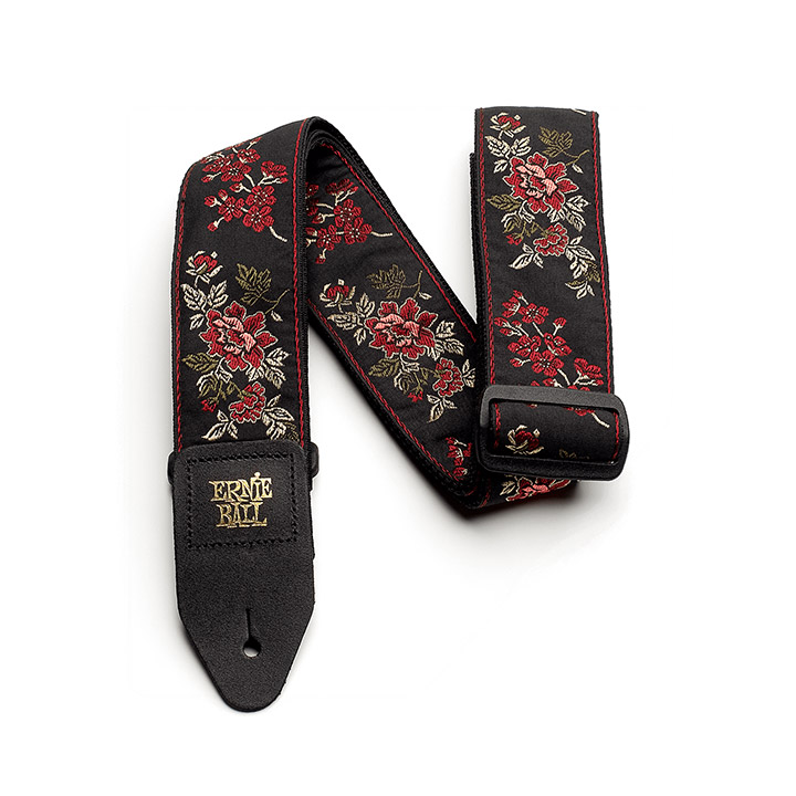 Ernie Ball 4142 Red Rose Jacquard Ernie Ball 4142 Red Rose Jacquard