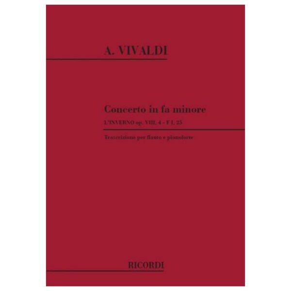 Vivaldi - Concerto In Fa Minore, L`Inverno