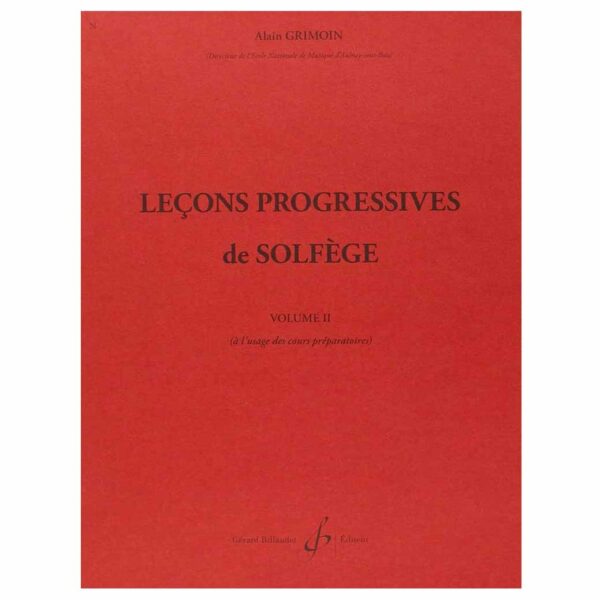 Grimoin - 32 Lecons Progressives De Solfege, Vol.2