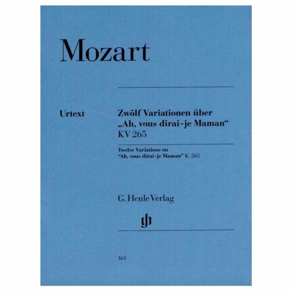 Mozart - 12 Variations on "Ah, vous dirai-je Maman" Kv265