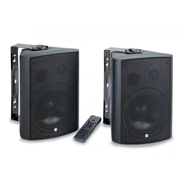 Helvia REDY-630BK-SET Wall-Mount 2-Way Active+Passive Speaker Set
