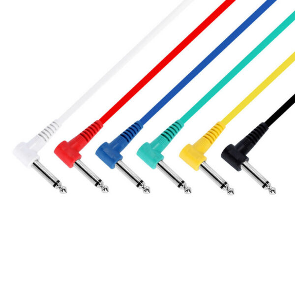 Adam Hall 3Star Series Patchcable Καλώδιο Οργάνων 1/4 Mono Jack - 1/4 Mono Jack 0.15m Σετ Διάφορα Χρώματα (6 τμχ)