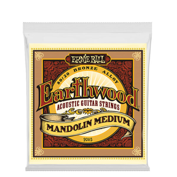 Ernie Ball 2065 Earthwood 80/20 Bronze Medium 010-036