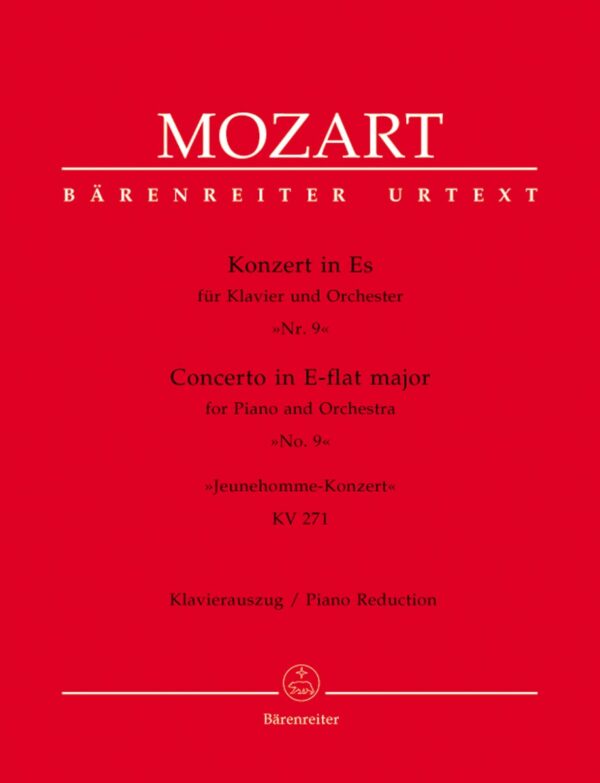 Mozart - Concerto for Piano & Orchestra n.9 in E-flat major K. 271