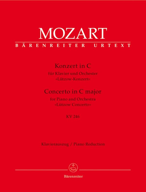 Mozart - Concerto for Piano & Orchestra n.8 in C major K. 246 "Lutzow"