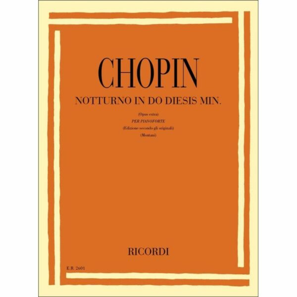 Chopin - Notturno In Do Diesis Min.