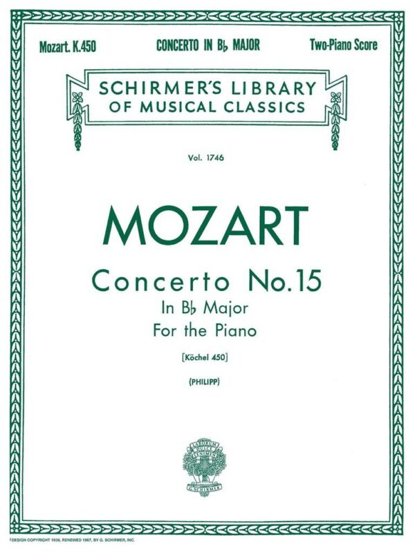 Mozart - Concerto for Two Pianos No 15 in Bb Major K450