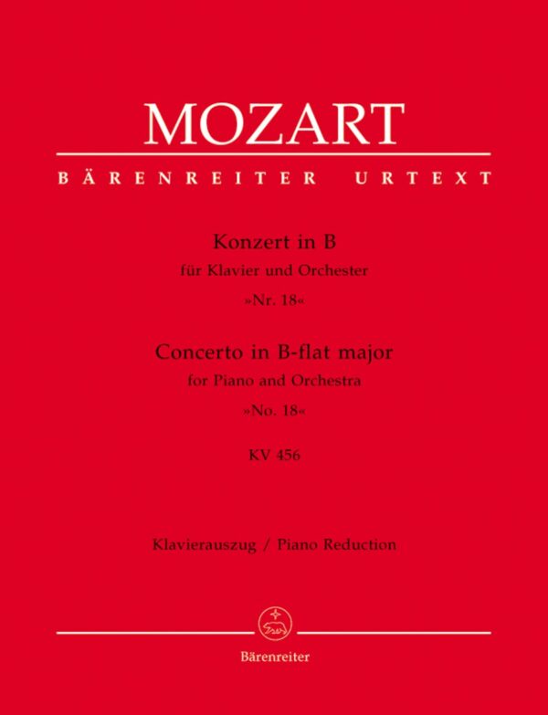 Mozart - Concerto for Piano & Orchestra no. 18 in B-flat major K. 456