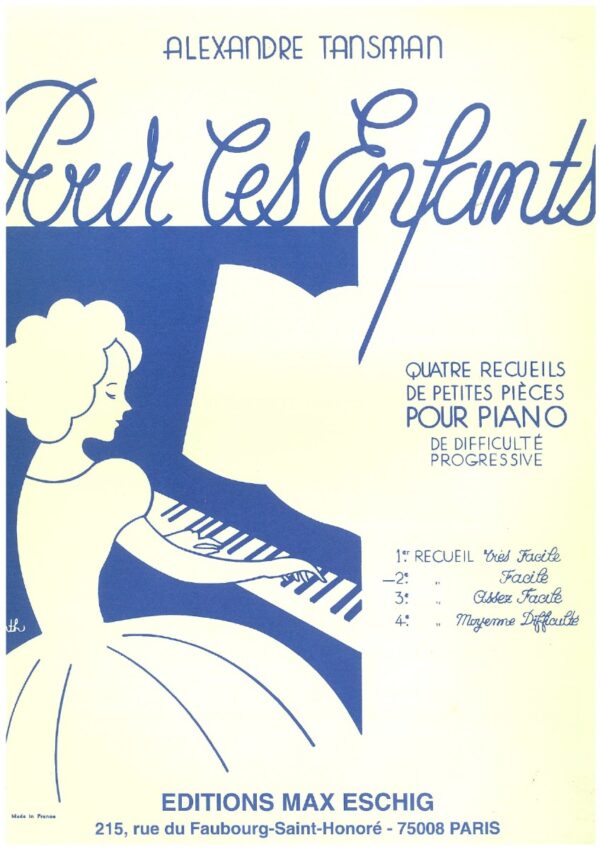 Tansman - Pour Les Enfants, Vol.2